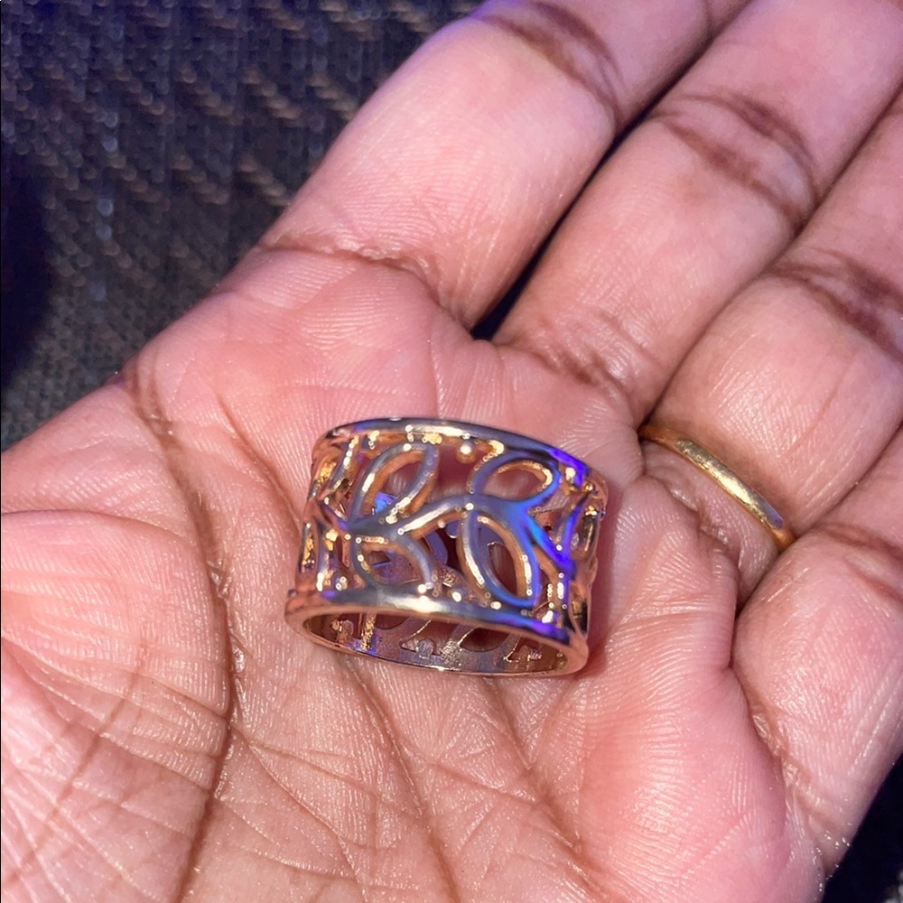 Elegant Gold and Silver Women's Ring -6